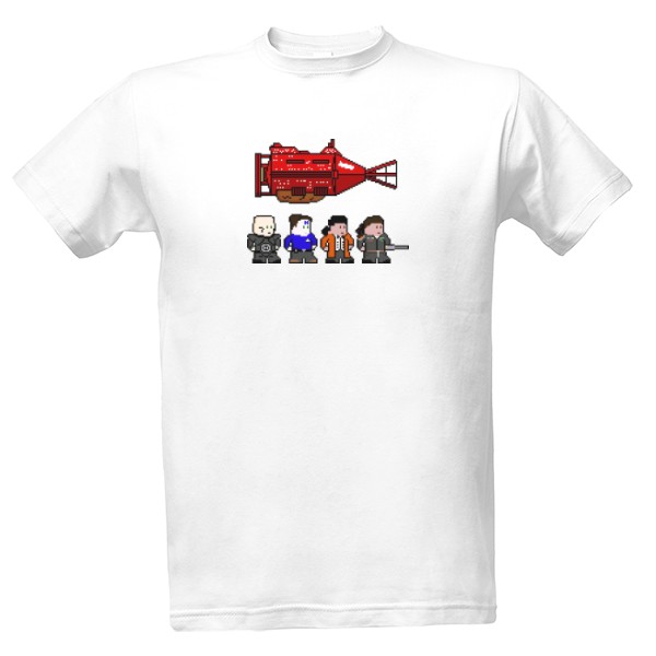 Tričko s potlačou Červený trpaslík