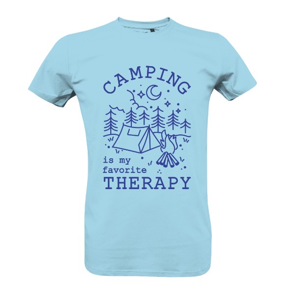 Camping is my favorite therapy T-shirt