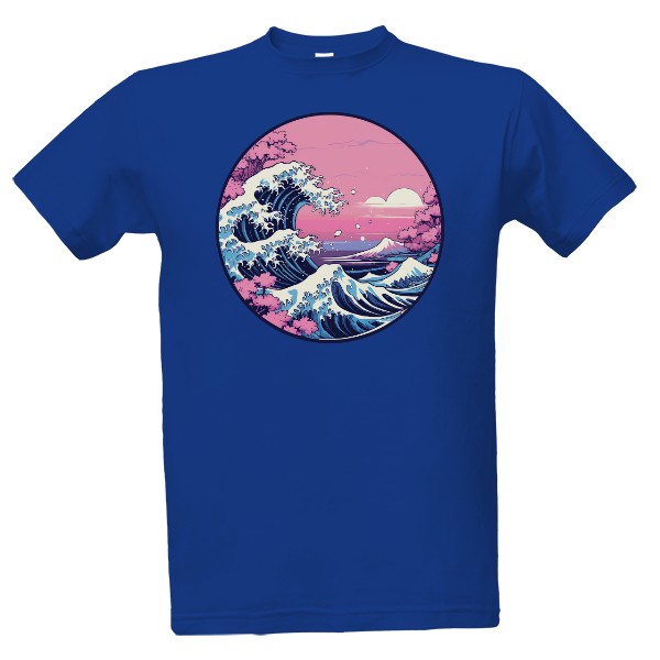 Japanese wave T-shirt
