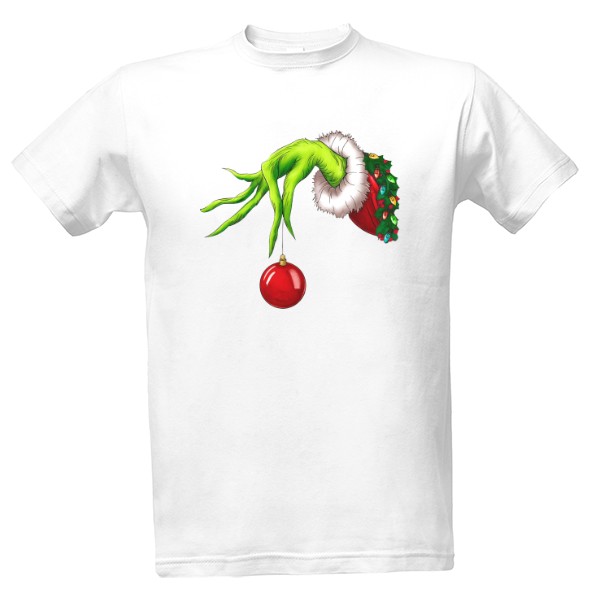 Tričko s potlačou Vánoční Grinch